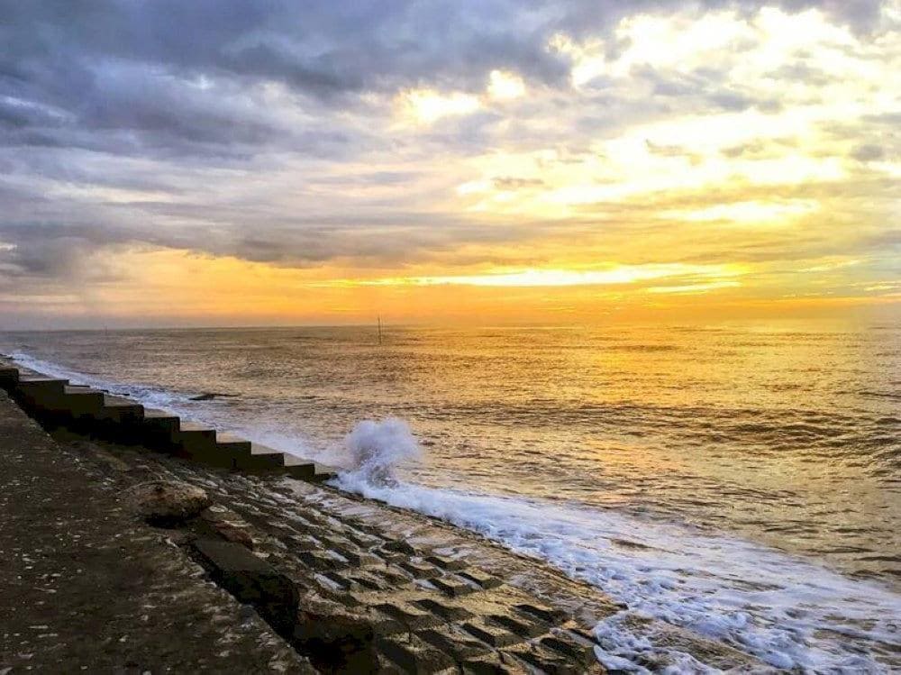 Thinh Long Beach boasts the gentle beauty of a quiet coastline, perfect for those seeking a peaceful moment of relaxation